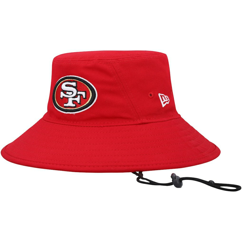 San Francisco 49ers New Era Main Bucket Hat Scarlet