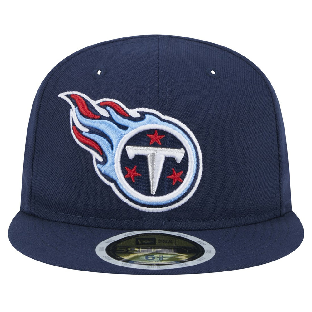 Tennessee Titans New Era Main 59FIFTY Fitted Hat Navy