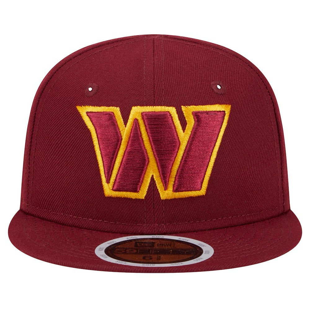 Washington Commanders New Era Main 59FIFTY Fitted Hat Burgundy