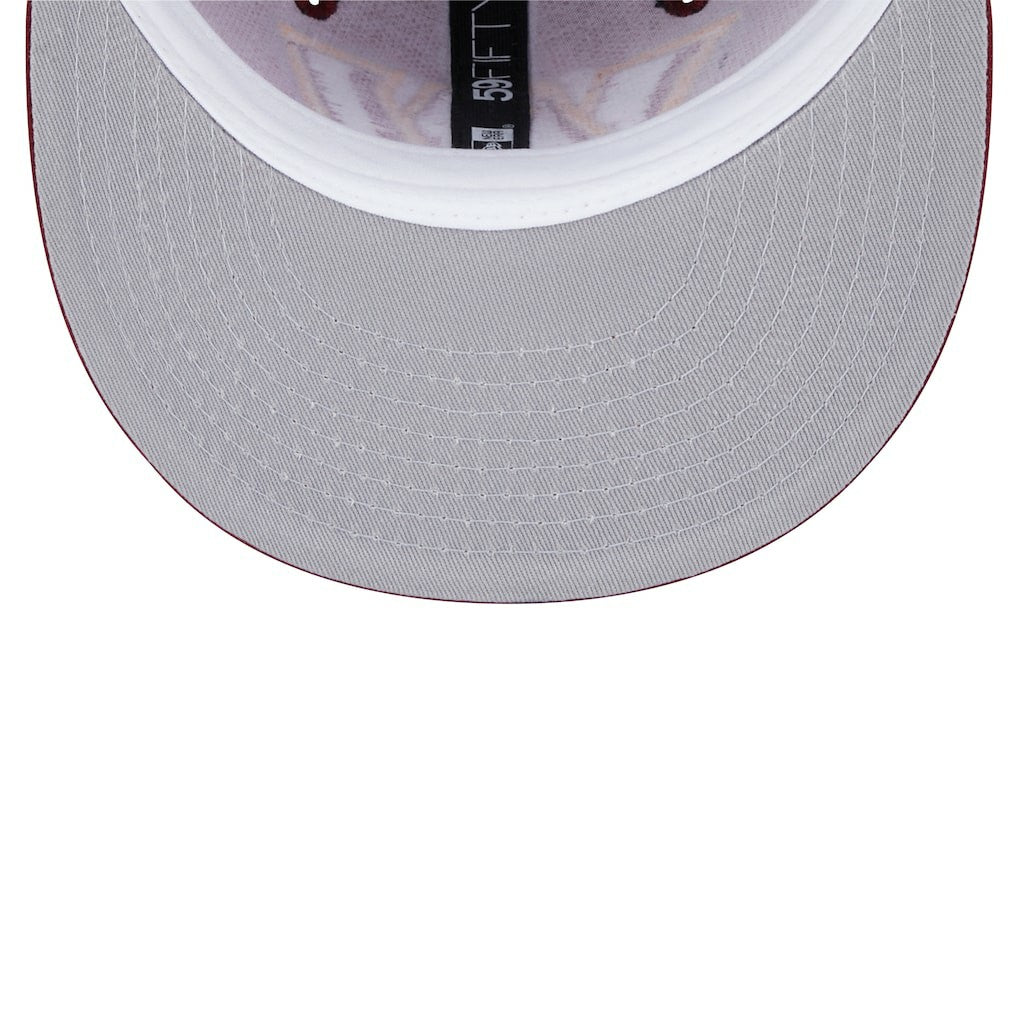 Washington Commanders New Era Main 59FIFTY Fitted Hat Burgundy