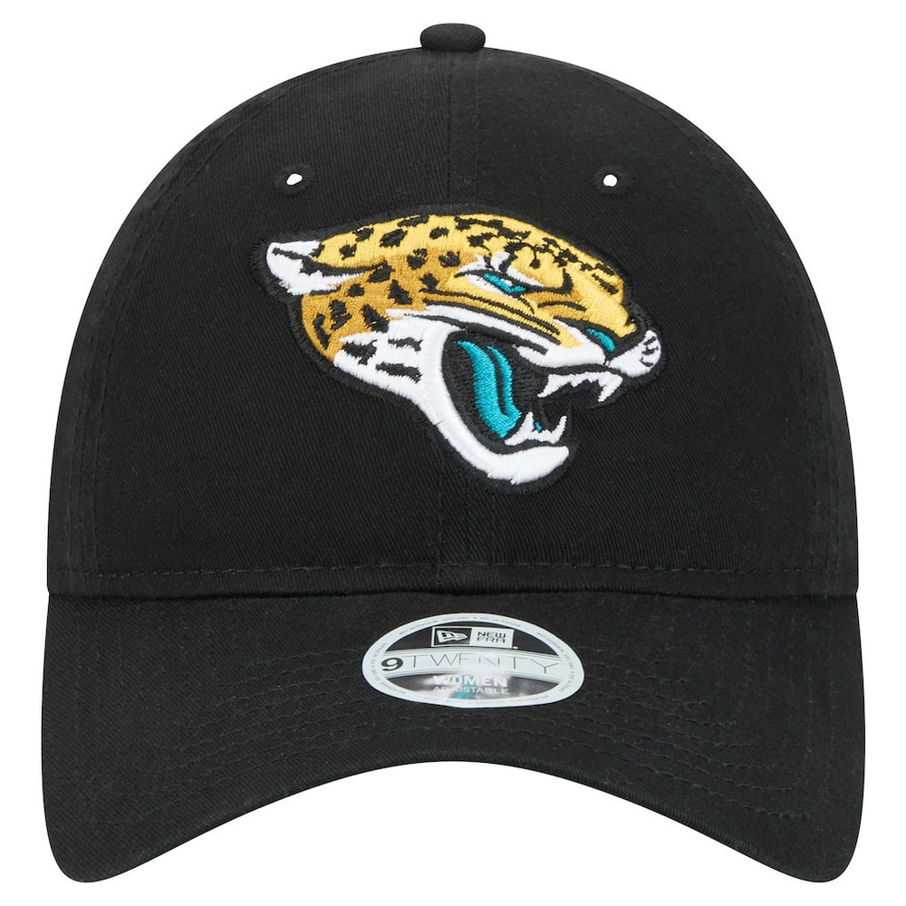 Jacksonville Jaguars New Era Women's Main Core Classic 2.0 9TWENTY Adjustable Hat Black