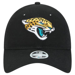 Jacksonville Jaguars New Era Women's Main Core Classic 2.0 9TWENTY Adjustable Hat Black