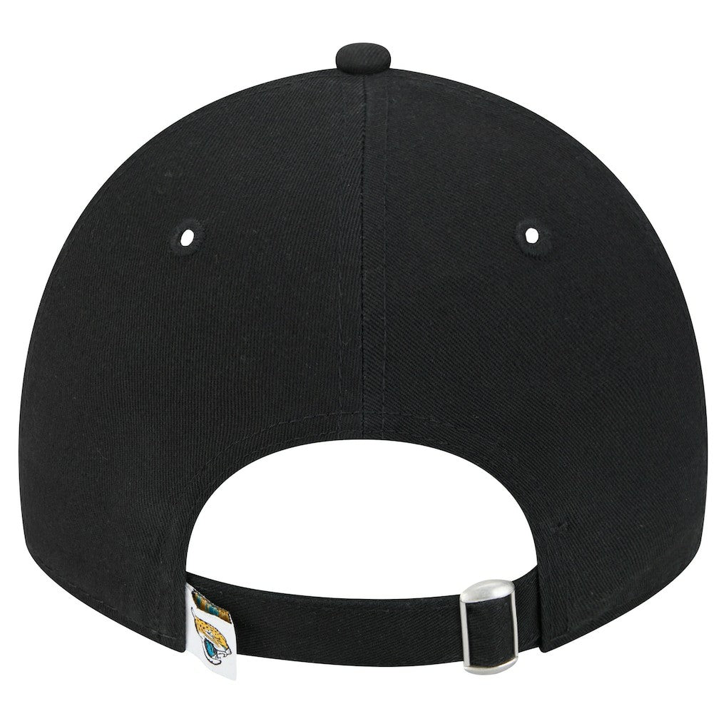 Jacksonville Jaguars New Era Women's Main Core Classic 2.0 9TWENTY Adjustable Hat Black