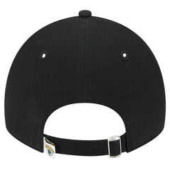 Jacksonville Jaguars New Era Women's Main Core Classic 2.0 9TWENTY Adjustable Hat Black
