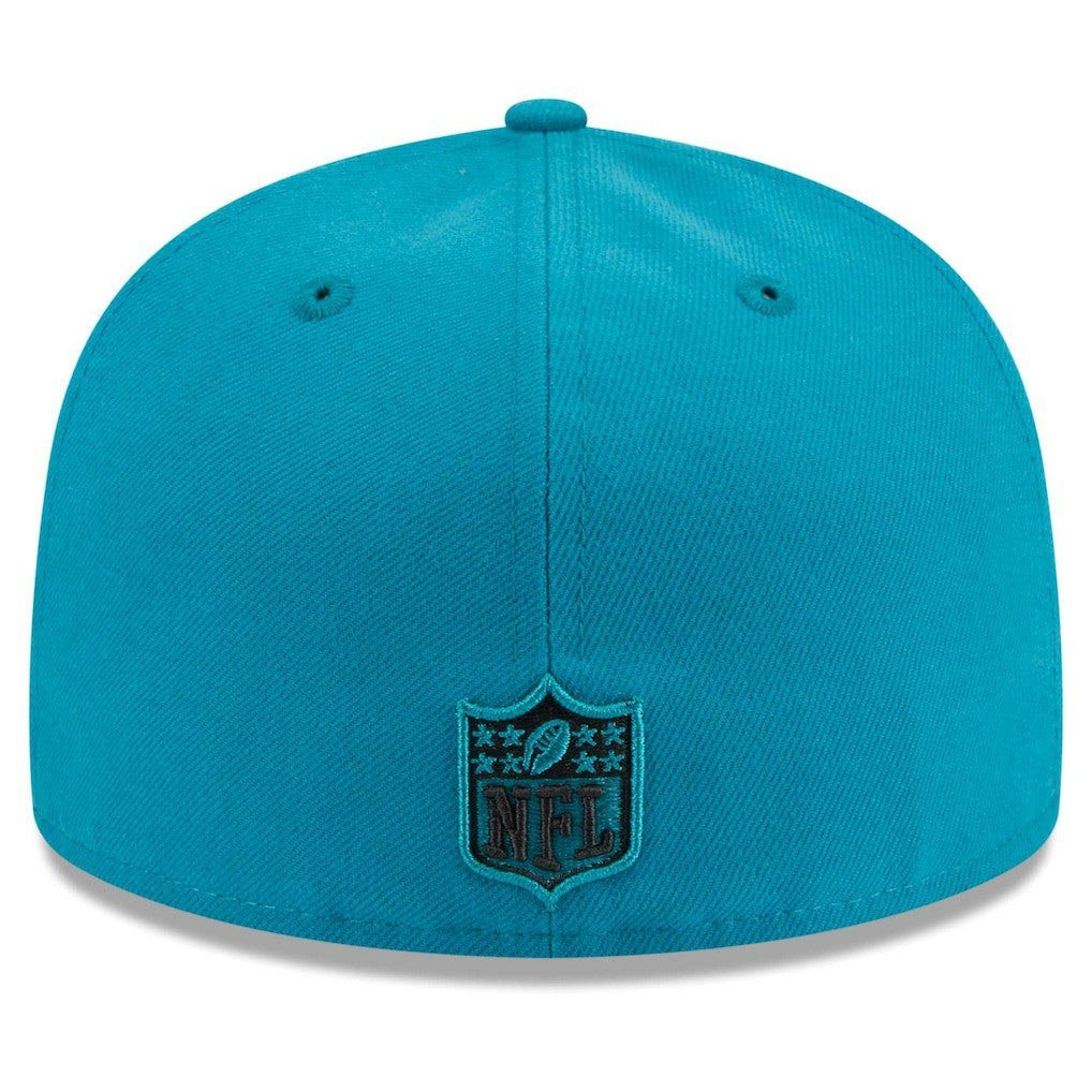 Jacksonville Jaguars New Era Main Patch 59FIFTY Fitted Hat Teal