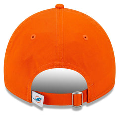 Miami Dolphins New Era Women's Main Core Classic 2.0 9TWENTY Adjustable Hat Orange