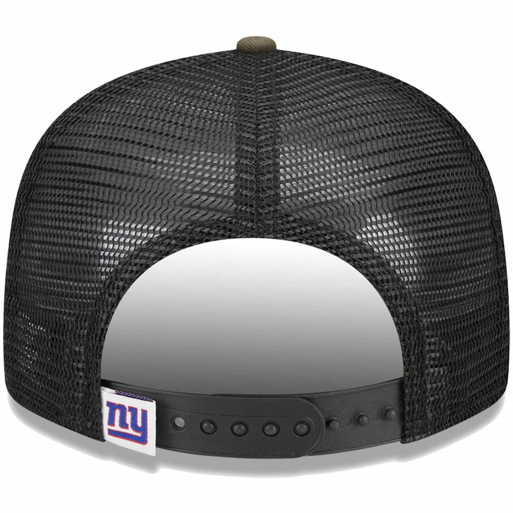 New York Giants New Era Youth Main Trucker 9FIFTY Snapback Hat Camo