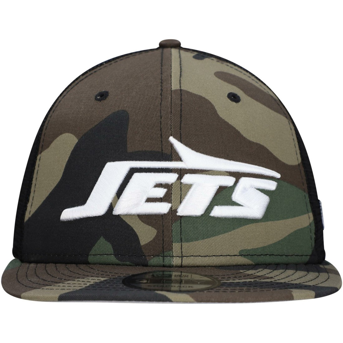 New York Jets New Era Youth Main Trucker 9FIFTY Snapback Hat Camo