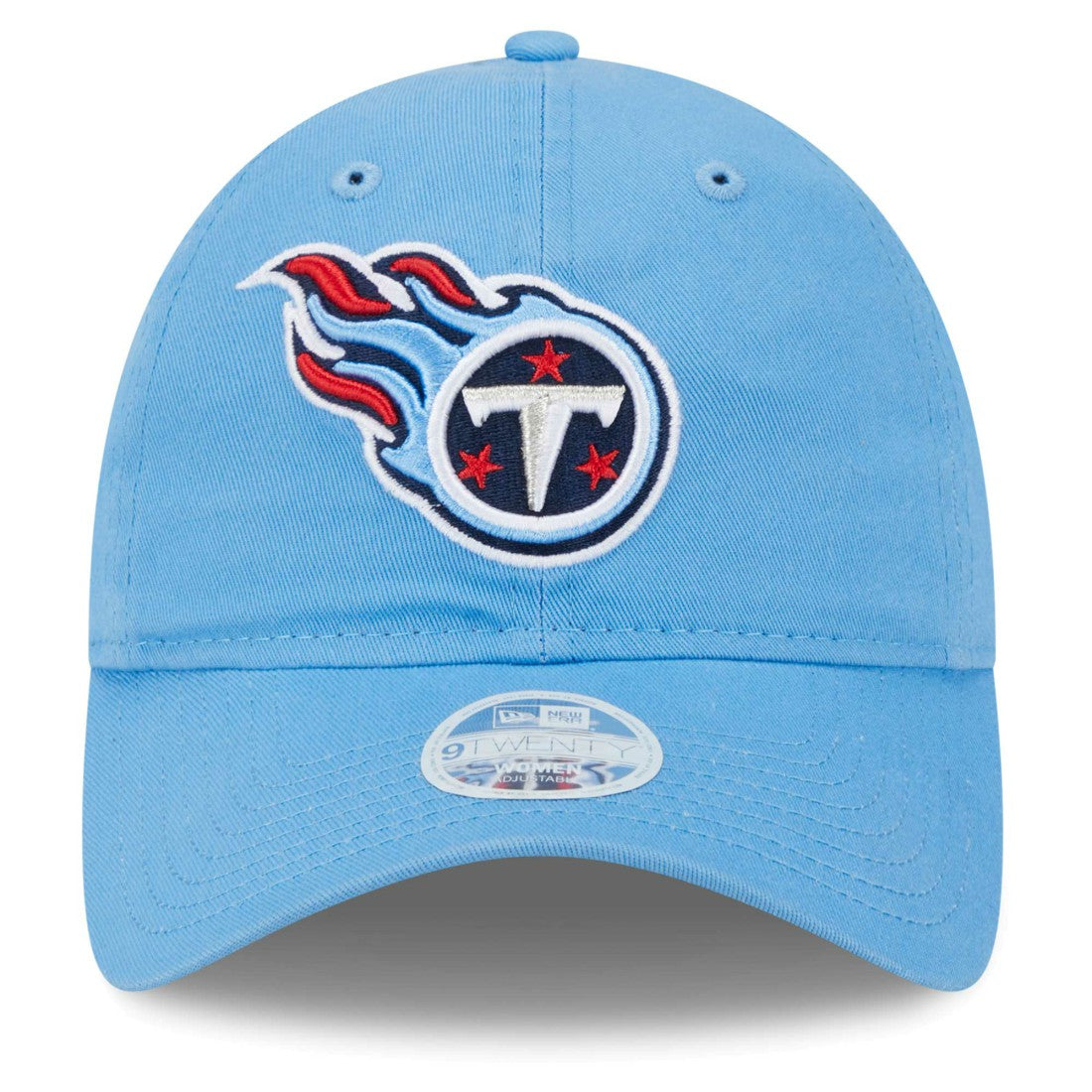 Tennessee Titans New Era Women's Main Core Classic 2.0 9TWENTY Adjustable Hat Light Blue