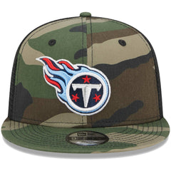 Tennessee Titans New Era Youth Main Trucker 9FIFTY Snapback Hat Camo