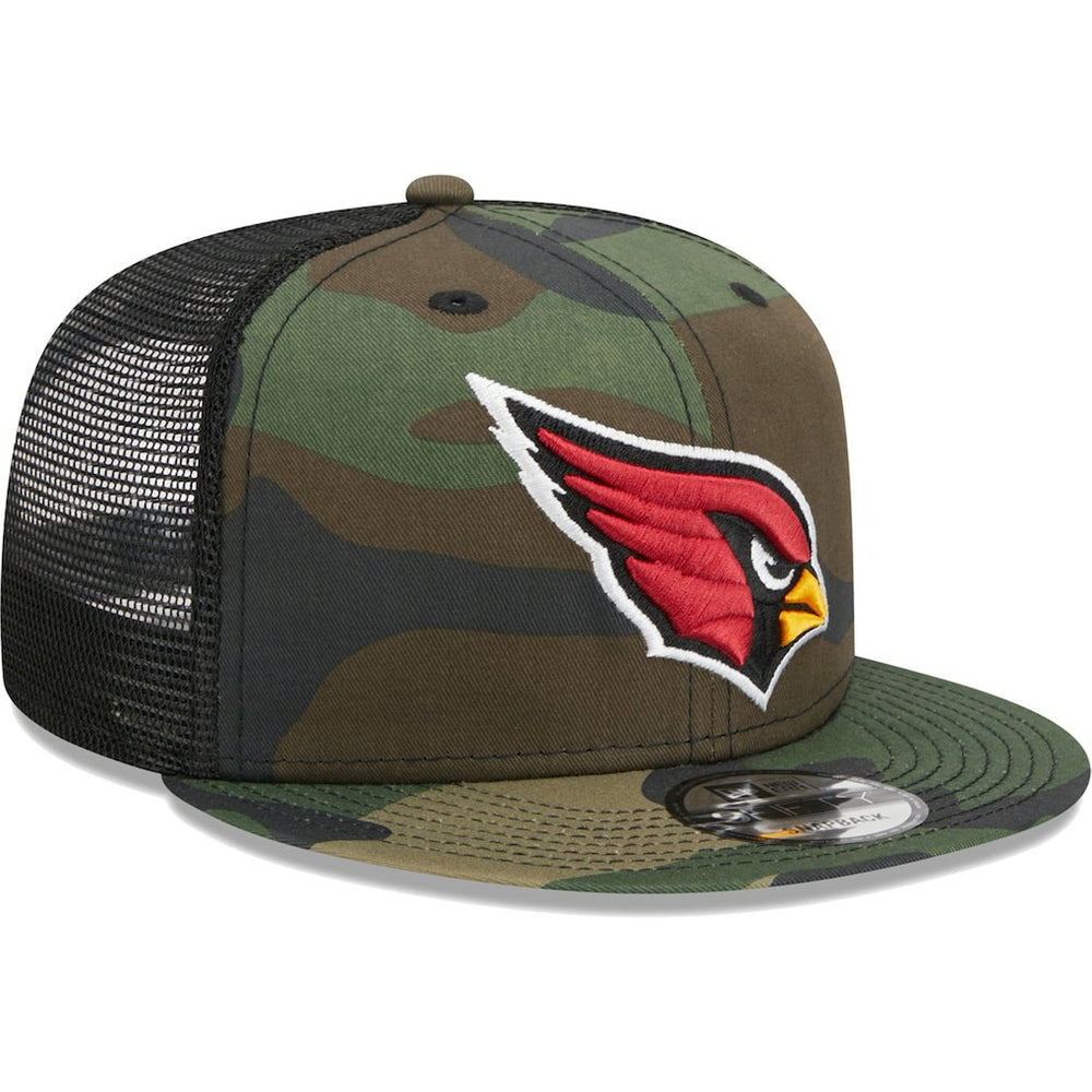 Arizona Cardinals New Era Main Trucker 9FIFTY Snapback Hat Camo