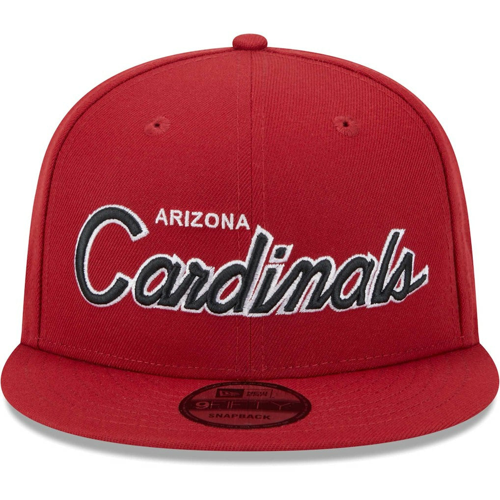 Arizona Cardinals New Era Main Script 9FIFTY Snapback Hat Cardinal