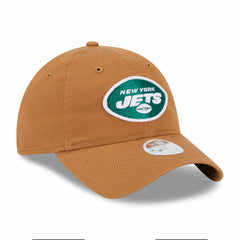 New York Jets New Era Women's Main Core Classic 2.0 9TWENTY Adjustable Hat Brown