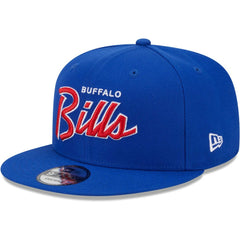 Buffalo Bills New Era Main Script 9FIFTY Snapback Hat Royal