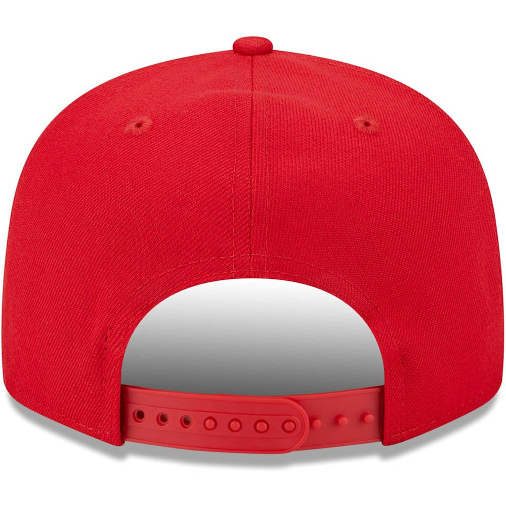 Kansas City Chiefs New Era Main Script 9FIFTY Snapback Hat Red
