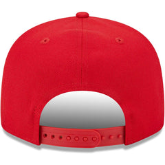 Kansas City Chiefs New Era Main Script 9FIFTY Snapback Hat Red