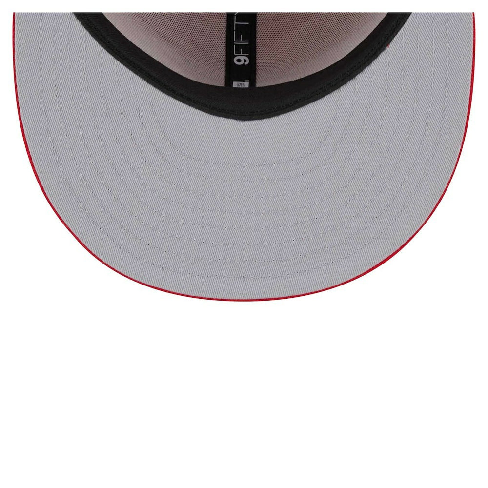 Kansas City Chiefs New Era Main Script 9FIFTY Snapback Hat Red