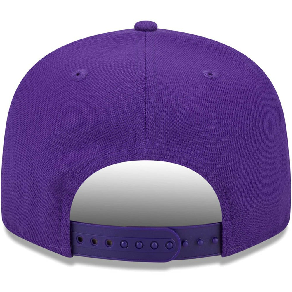 Minnesota Vikings New Era Main Script 9FIFTY Snapback Hat Purple