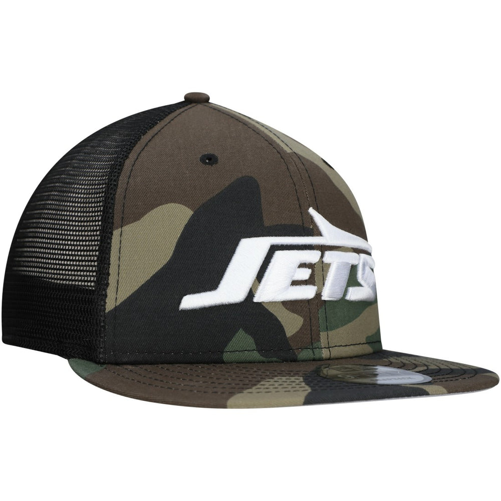 New York Jets New Era Main Trucker 9FIFTY Snapback Hat Camo
