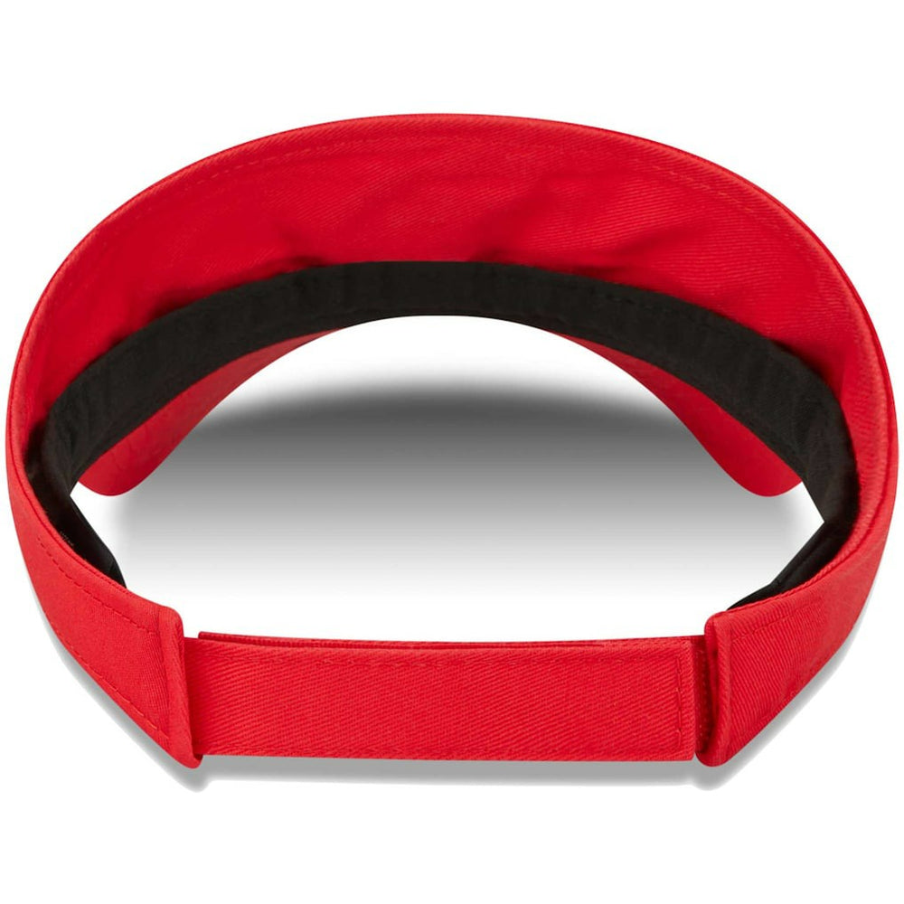 Kansas City Chiefs New Era Main Adjustable Visor Red