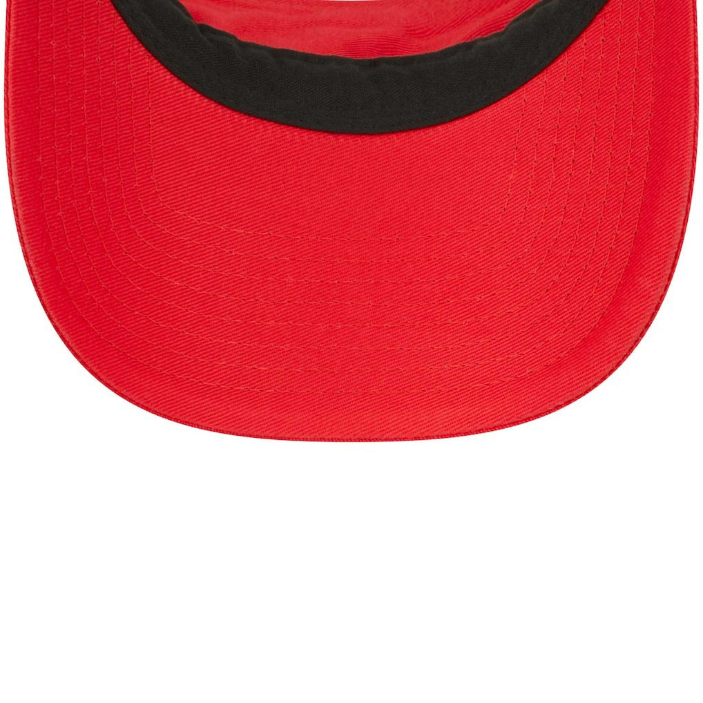 Kansas City Chiefs New Era Main Adjustable Visor Red