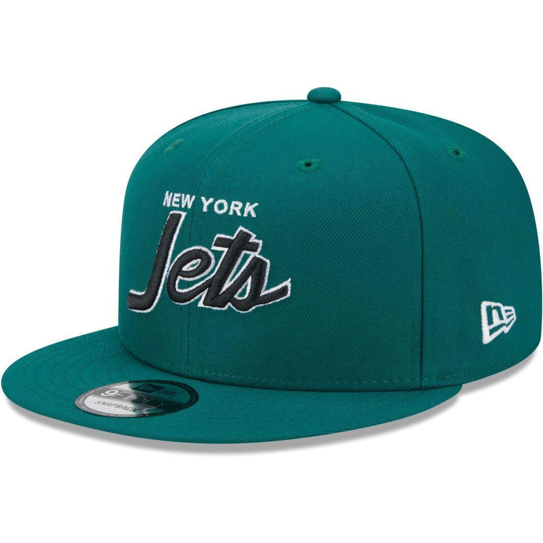 New York Jets New Era Main Script 9FIFTY Snapback Hat Green