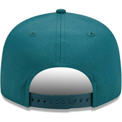 Philadelphia Eagles New Era Main Script 9FIFTY Snapback Hat Midnight Green