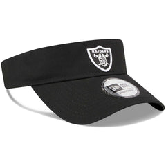 Las Vegas Raiders New Era Main Adjustable Visor Black