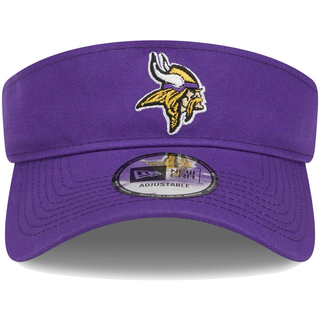 Minnesota Vikings New Era Main Adjustable Visor Purple