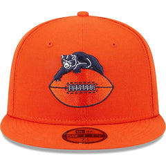Chicago Bears New Era Throwback Main 59FIFTY Fitted Hat Orange