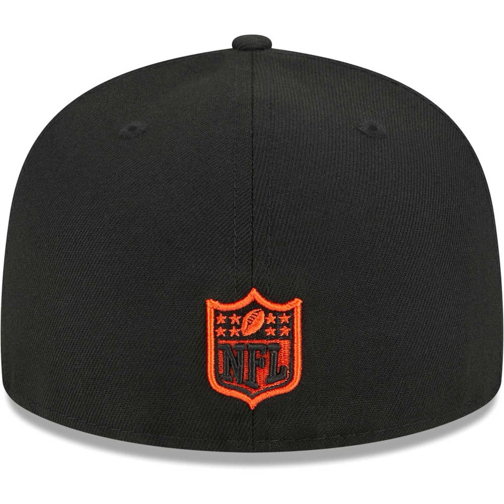 Cincinnati Bengals New Era Main 59FIFTY Fitted Hat Black
