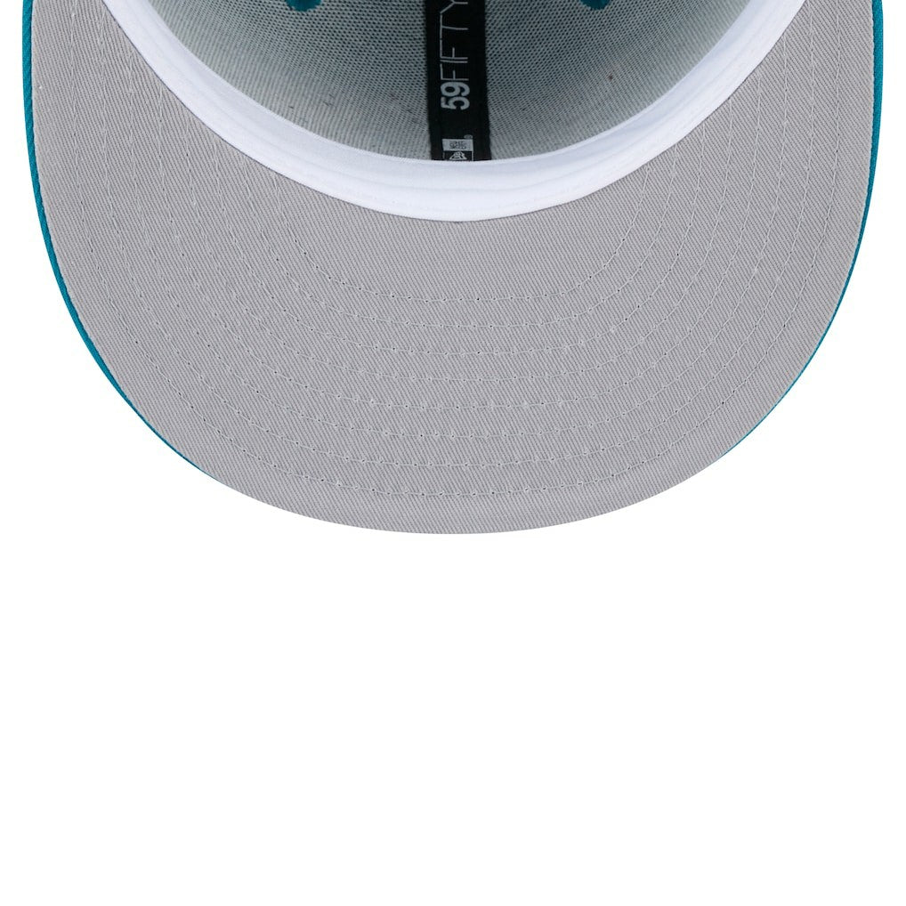 Jacksonville Jaguars New Era Main 59FIFTY Fitted Hat Teal