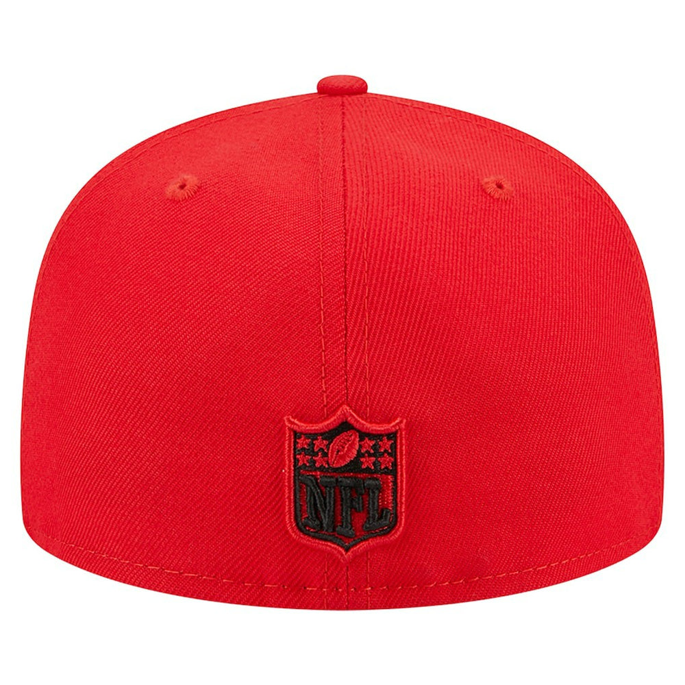 Kansas City Chiefs New Era Main 59FIFTY Fitted Hat Red