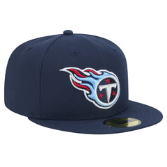 Tennessee Titans New Era Main 59FIFTY Fitted Hat Navy