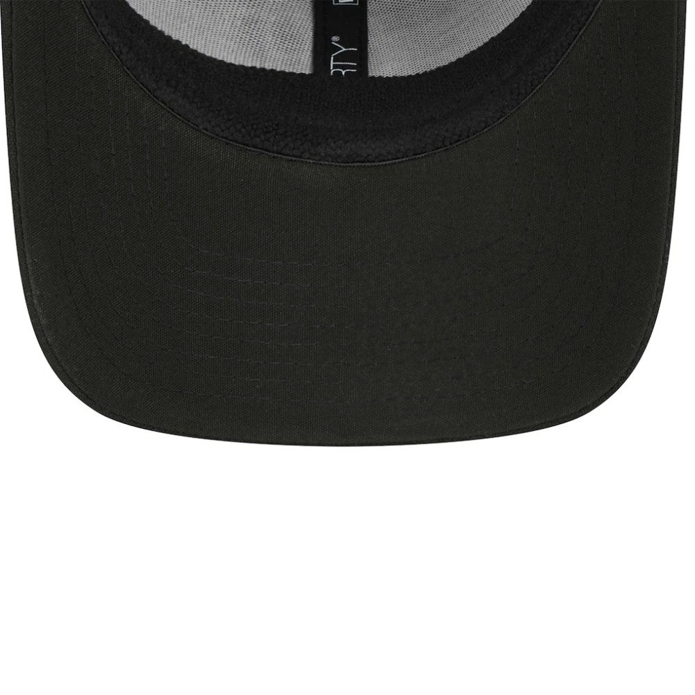 Atlanta Braves New Era Logo 39THIRTY Flex Hat - Black Hats