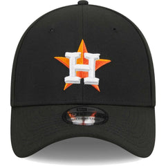 Houston Astros New Era Logo 39THIRTY Flex Hat - Black Hats