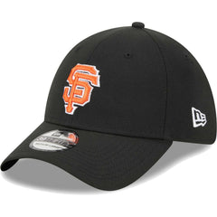 San Francisco Giants New Era Logo 39THIRTY Flex Hat - Black Hats
