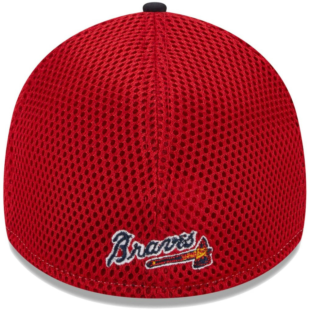 Atlanta Braves New Era Team Neo 39THIRTY Flex Hat - Navy Hats