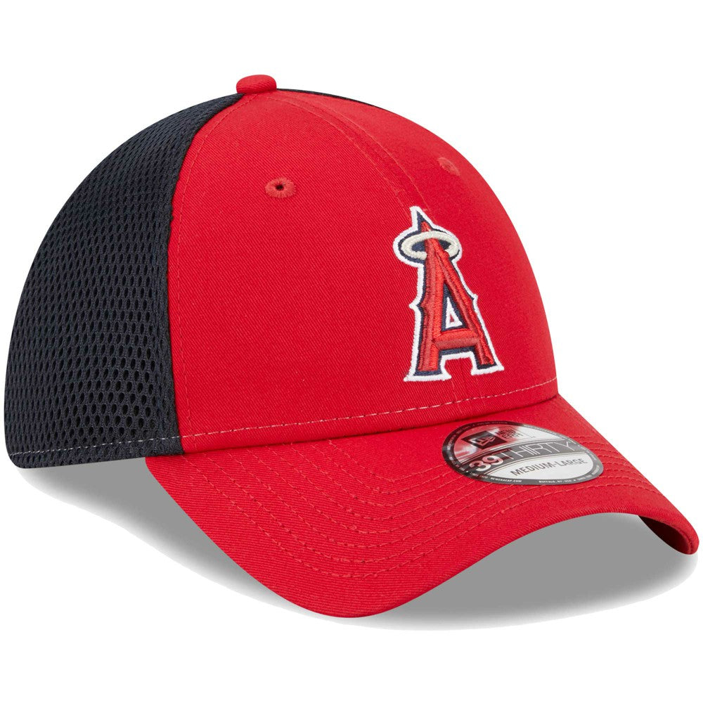 Los Angeles Angels New Era Team Neo 39THIRTY Flex Hat - Red Hats