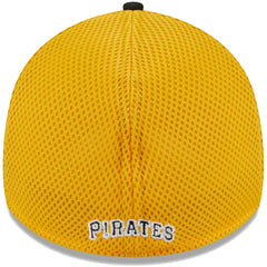 Pittsburgh Pirates New Era Team Neo 39THIRTY Flex Hat - Black Hats