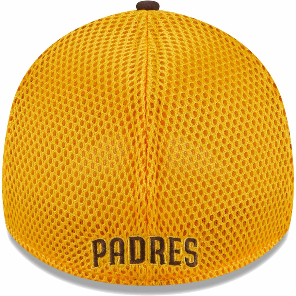 San Diego Padres New Era Team Neo 39THIRTY Flex Hat - Brown Hats