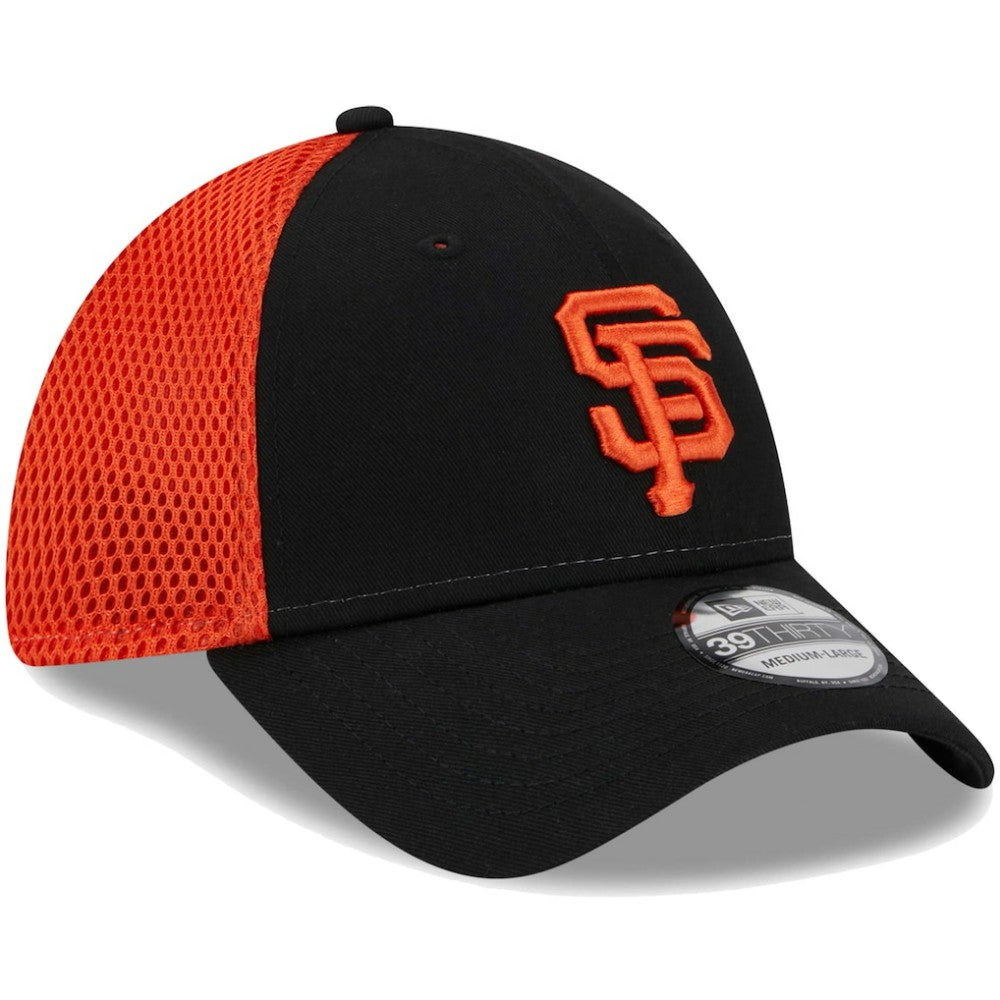 San Francisco Giants New Era Team Neo 39THIRTY Flex Hat - Black Hats