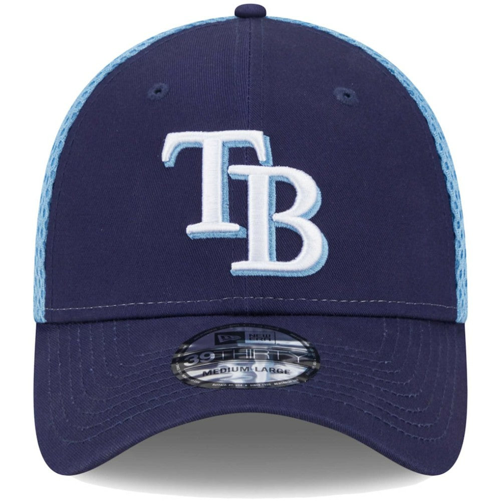 Tampa Bay Rays New Era Team Neo 39THIRTY Flex Hat - Navy Hats
