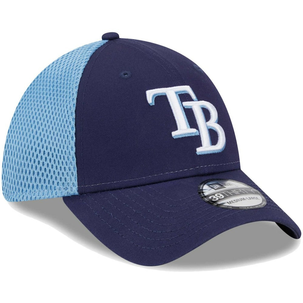 Tampa Bay Rays New Era Team Neo 39THIRTY Flex Hat - Navy Hats
