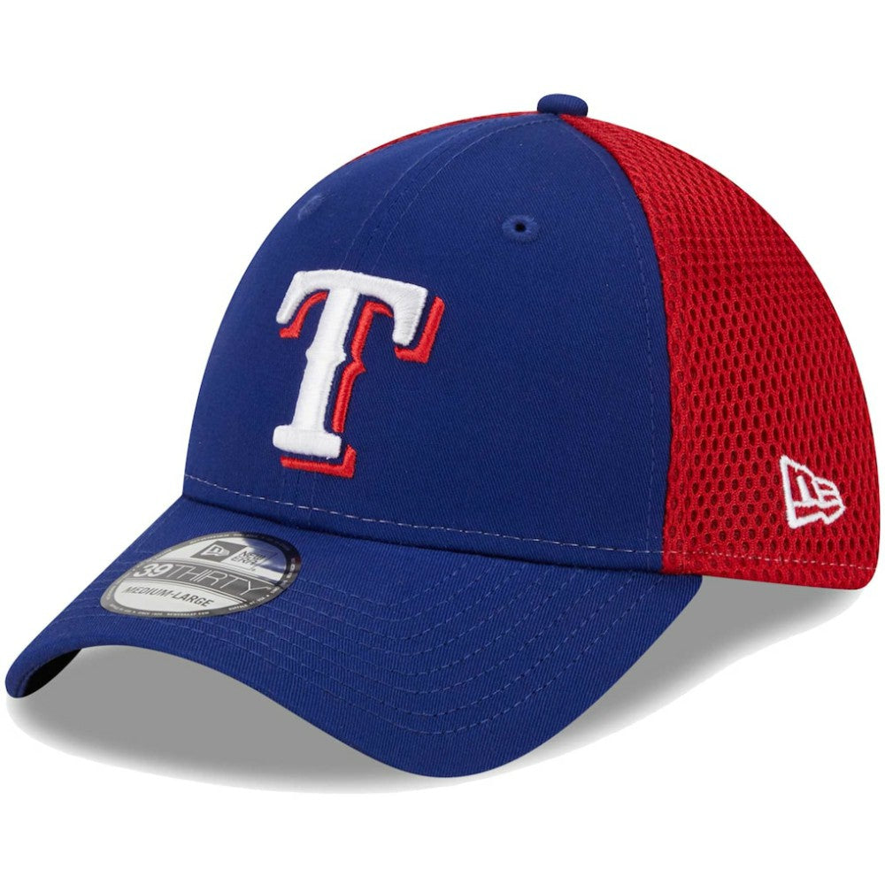 Texas Rangers New Era Team Neo 39THIRTY Flex Hat - Royal Hats