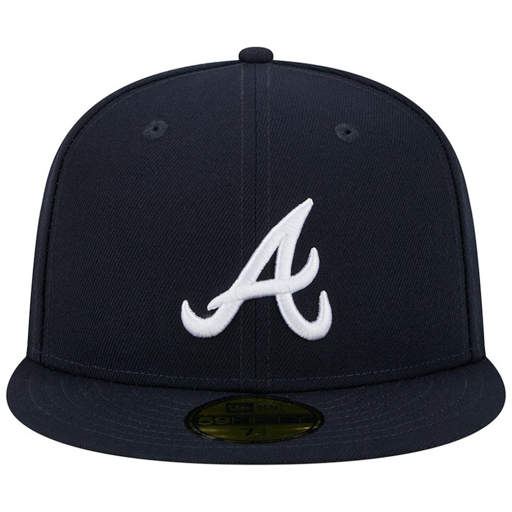 Atlanta Braves New Era  2021 World Series Team Color 59FIFTY Fitted Hat - Navy Hats