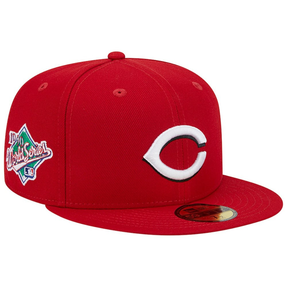 Cincinnati Reds New Era  1990 World Series Team Color 59FIFTY Fitted Hat - Red Hats