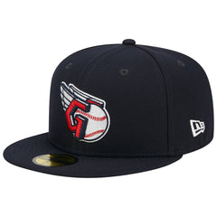Cleveland Guardians New Era Primary Logo 2019 MLB All-Star Game Team Color 59FIFTY Fitted Hat - Navy Hats