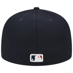 Cleveland Guardians New Era Primary Logo 2019 MLB All-Star Game Team Color 59FIFTY Fitted Hat - Navy Hats