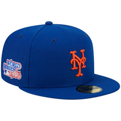 New York Mets New Era  1986 World Series Team Color 59FIFTY Fitted Hat - Royal Hats